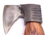Personalized Viking Hatchet: 11" Hand Forged Axe