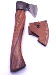 Personalized Viking Hatchet: 11" Hand Forged Axe