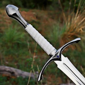High Carbon Steel Viking Sword with Scabbard