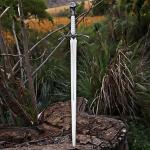 High Carbon Steel Viking Sword with Scabbard