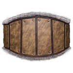 Vintage Norse Viking Faux Leather Waist Armor