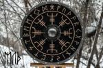Authentic Viking Wooden Shield - Perfect Gift!