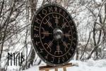 Authentic Viking Wooden Shield - Perfect Gift!
