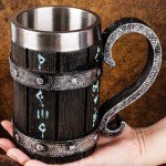 Norse Viking Rune Stainless Steel Coffee Mug