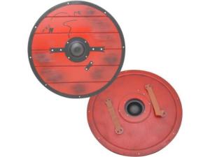 Medieval Warrior Viking Wooden Shield Battle-Ready Design Viking Shield