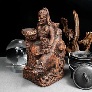 Hel Statue - Norse Goddess of the Underworld - Viking Home Altar Decor Gift