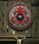 Medieval Shield Viking Shield 24" Wooden Shield Heavy Metal Fitted Handmade Gift