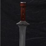 39" Full Tang Viking Sword - Battle Ready High Carbon Steel Replica w/ Scarbbard