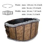 Vintage Norse Viking Faux Leather Waist Armor