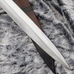 39" Full Tang Viking Sword - Battle Ready High Carbon Steel Replica w/ Scarbbard