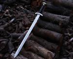 Viking Sword - Hand Forged Carbon Steel Weapon