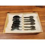 Vintage Set of 6 Norwegian Silverplate Spoons