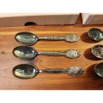 Vintage Set of 6 Norwegian Silverplate Spoons