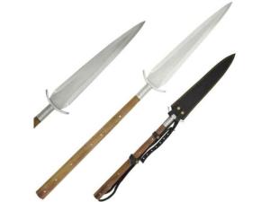 Handmade Viking Spear with Sheath for Hunting