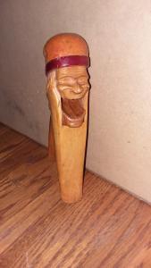 Hand-Carved Vintage Norwegian Nutcracker Decor