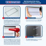 Viking Refrigerator Freezer Door Seal Gasket