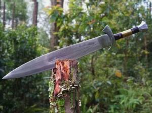 Carbon Steel Viking Fixed Blade Hunting Sword