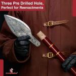 Viking Hand-Forged Carbon Steel Spear Head Blade