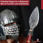 Viking Hand-Forged Carbon Steel Spear Head Blade