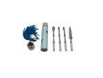 Aksel Holmsen Blue Enamel Silver Manicure Set