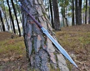 Custom Carbon Steel Viking Spear Sword
