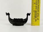 Theodor Olsens Viking Ship Sterling Silver Salt Dish