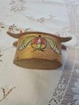 Hand-Painted Mini Norwegian Tine Box Souvenir