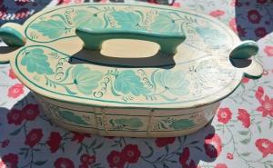 Norwegian Wood Tine Box Scandinavian Folk Art