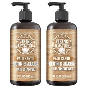 Viking Revolution Palo Santo Shampoo & Conditioner Set