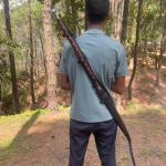 Viking Spear Sword with Custom Carbon Steel Blade