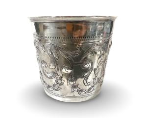 18th Century Norwegian 800 Silver Drinking Cup