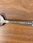 Flekkefjord Silver Serving Spoon with Ship Design