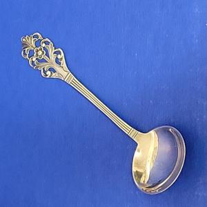 Vintage Norwegian Silver 5" Salt Spoon
