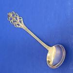 Vintage Norwegian Silver 5" Salt Spoon