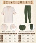 Men's Renaissance Pirate Costume Set with Accessories