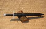Personalized Carbon Steel Viking Hunting Sword