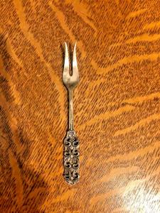 Vintage Norwegian Silver Lemon Fork by Martinsen