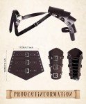Men's Renaissance Pirate Costume Set with Accessories