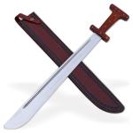 Viking Sword Replica with Leather Sheath, Full Tang
