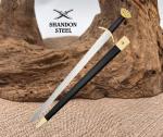 Ulfberht Viking Sword with Brass Guard