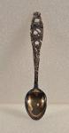 Norwegian Silver Demitasse Spoon 830S TELE Pattern