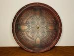 Scottish Targe Celtic Cross Viking Wooden Shield
