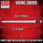 Honshu Viking Sword with Scabbard and Carbon Steel Blade