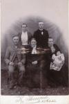 1900s Norwegian Family Antique Cabinet Photo