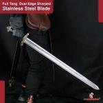 Viking LARP Sword with Scabbard - Full Tang Replica