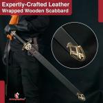 Viking LARP Sword with Scabbard - Full Tang Replica