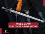 Viking LARP Sword with Scabbard - Full Tang Replica