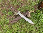 Personalized Carbon Steel Blade Viking Sword
