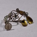 Norwegian Solje Wedding Brooch – Silver Filigree Heart