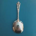Norwegian 830S Silver Vintage Nut Spoon
